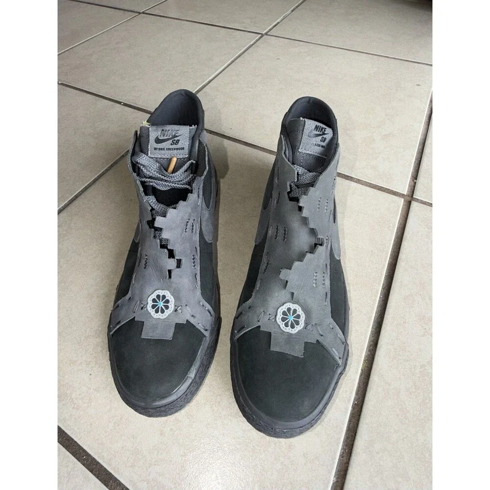 Nike Di'orr Greenwood Zoom Blazer SB Mid Diné Anthracite FQ0792-001 2024